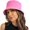 A-sc-hot Pink, variant on Solid Color Bucket Hat for Women Summer Beach Fishmen Hat for Lady Adult Unisex Cap......