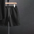 thumbnail image 5 of Xdegoge Men Matching Sets Outfits 2 Piece Casual Short Sleeve Collared Button Up Shirts and Shorts Tracksuits with Pockets Summer Waffle Knit Drawstring Set, 5 of 8