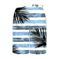 thumbnail image 5 of VgaVtl Elastic Waist Men Shorts Plus Size Mens Shorts Regular Hawaii Casual Striped Workout Shorts,Black 4XL, 5 of 5