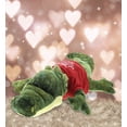 thumbnail image 4 of DolliBu I LOVE YOU Plush Green Gator - Cute Stuffed Animal with Red Shirt For Valentine, Anniversary, Romantic Date, Boyfriend, or Girlfriend Gift - 18 Inches, 4 of 5