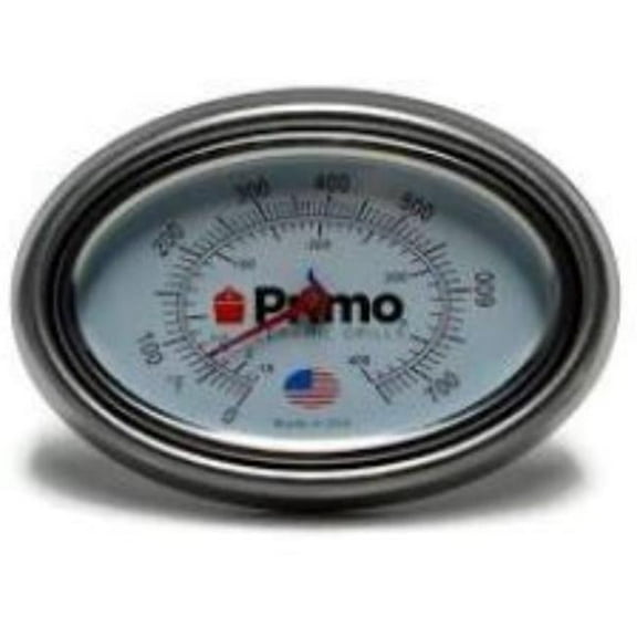Primo  Thermometer with Bezel & Sleeve for Oval Extra Large 400