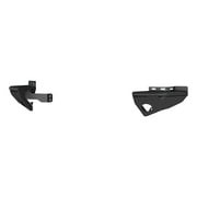 ARIES 2081220 TrailChaser Black Aluminum Rear Bumper Corners Only, Select Jeep Wrangler JK Fits select: 2008,2015-2017 JEEP WRANGLER UNLIMITED