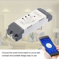 thumbnail image 3 of eWeLink Smart Wifi Switch Universal Module 2CH AC85-250V Wireless Switch Timer Mobile App Remote Control Compatible with "Amazon" Alexa Google Home Voice Control for Smart Homes, 3 of 8