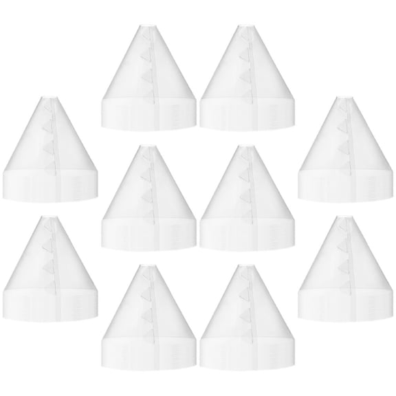 HONMEET Garden Plant Protective Covers White 10 Pack Frost and Cold Weather for Outdoor Plants