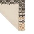 thumbnail image 2 of French Connection Stonewash Printed Cotton Accent Rug, Gray, 4x6, 2 of 6