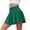 Green, variant on Abomasnow Tennis Skirts for Women Pleated Athletic Skort Lightweight Golf Skirts with Shorts Pocket Workout Pickleball