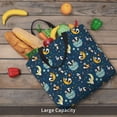 thumbnail image 5 of Fuzoiu Space Sleeping Panda Print Durable Tote Bag,Shoulder Bag with Zipper Closure,Casual Tote's Handbag,for Daily Use, Shopping, School, Work, 5 of 7