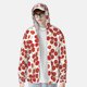 thumbnail image 2 of Fotbe Tomato Chaqueta con Protección Solar UPF 50+ para Hombre y Mujer, Camisa con Capucha y Bolsillos-Large, 2 of 7