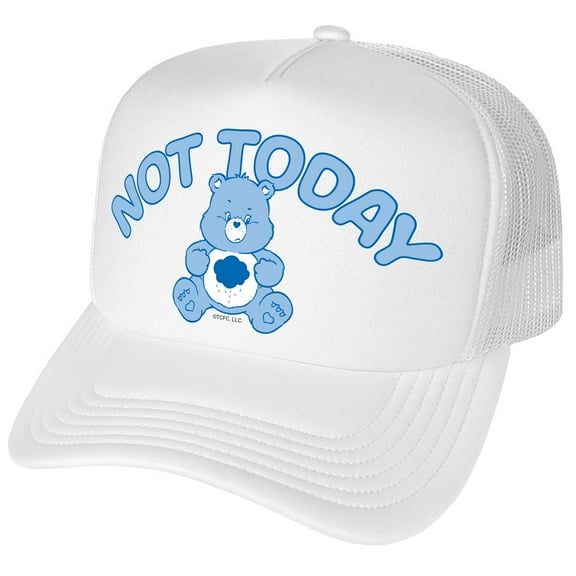 Care Bears Not Today Foam Snapback Trucker Hat - Unisex for Men and Women