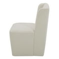 thumbnail image 3 of Moe's Home Collection Cormac Fabric Dining Chair White Color, 3 of 4