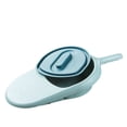 thumbnail image 3 of Gazechimp Bedpan with Guard Lightweight Emergency Device Nursing Urinal for Elderly Female blue, 3 of 8