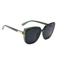 thumbnail image 1 of Gafas de sol para mujer Salvador gafas de sol cuadradas retro verde, 1 of 10