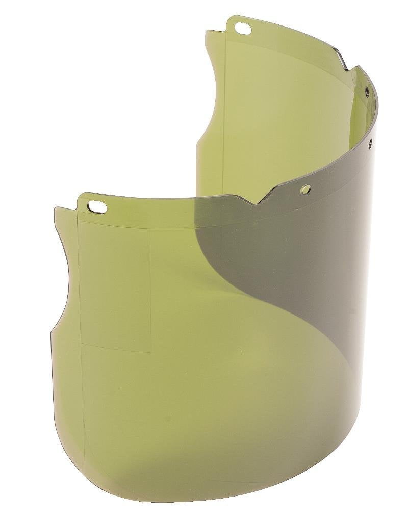 Msa Safety V-Gard Visor, PC, Shade 3 IR, Molded, (8"x17"x .098") 10115859