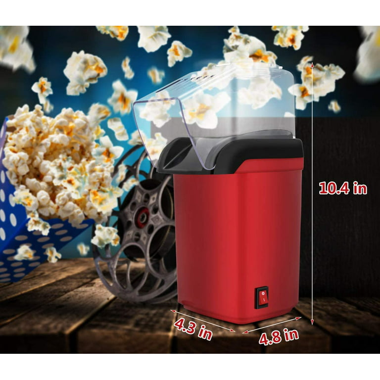 1200w Automatic Popcorn Machine Automatic Popcorn Machine Kids Delicious  and Healthy Gift