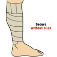thumbnail image 4 of Ace Self-Adhesive Elastic Bandage with Clips Firm Support & Compression, 3 Pack, 4 of 6