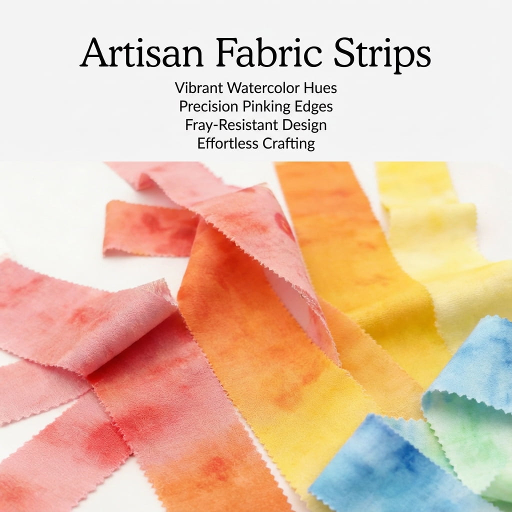 iMzoon 80 Pcs Jelly Roll Fabric Strips for Quilting Sewing,2.56 Inch Precut Cotton Fabric Bundles with Wavy Edges, Rainbow Color Ombre Floral Quilting Fabric, Perfect for Quilt DIY Sewing Supplies
