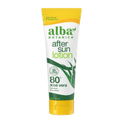 Alba Botanica Soothing 80% Aloe Vera After Sun Lotion, 8 fl oz