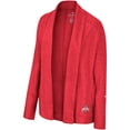 thumbnail image 2 of Women's Colosseum Scarlet Ohio State Buckeyes Morningside Cardigan Sweater, 2 of 3