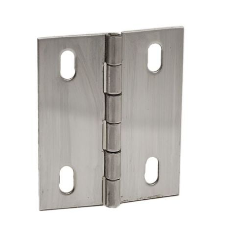 Tracker Boat Hatch Hinge 141045 | Polished Stainless 2 1/2 x 3 Inch