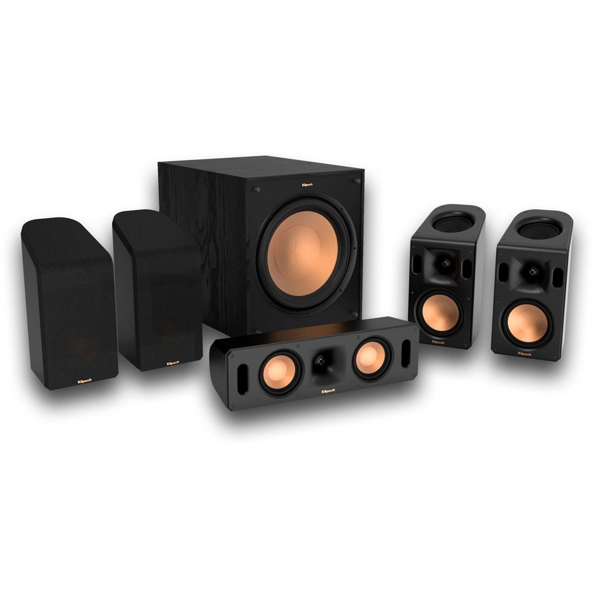 Klipsch Reference Cinema System, Black + Onkyo TX-RZ30 170W 9.2-Channel Receiver