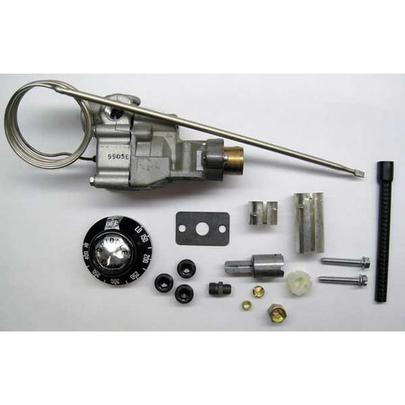 Robertshaw Gas Thermostat, 1/4 in Pipe,150 to 400 F 4350-128