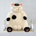 thumbnail image 4 of Juguetes de peluche lindo CUTICAT para gato Negro Blanco 45cm, 4 of 7