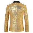 thumbnail image 4 of Suit Jacket For Men Qiggri Sequin Blazer Men-Tuxedo Jacket Sequin Suit Men Sport Coats, 4 of 8