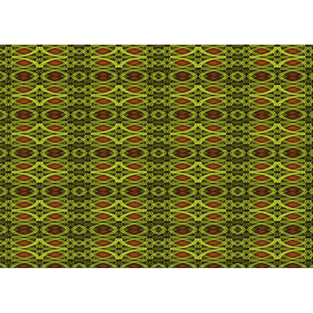 Ahgly Company Tapis d'Intérieur Lavables en Machine Rectangle Transitionnel Vert Pistache, 2' x 3'