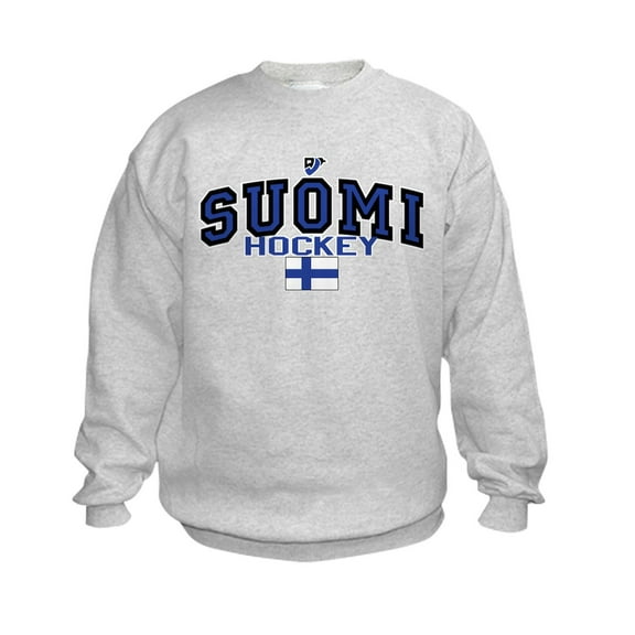 CafePress - Finland(Suomi) Hockey Kids Sweatshirt - Kids Sweatshirt, Youth Crew Neck Sweatshirt