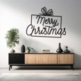 thumbnail image 4 of LaModaHome Merry Christmas Metal Wall Art for Holiday Season, Entryway - Festive Home Accent, Customizable Elegant Script Design, Housewarming GiftHome Decoration Gift -7.9"x10.2"/20x26cm, 4 of 5