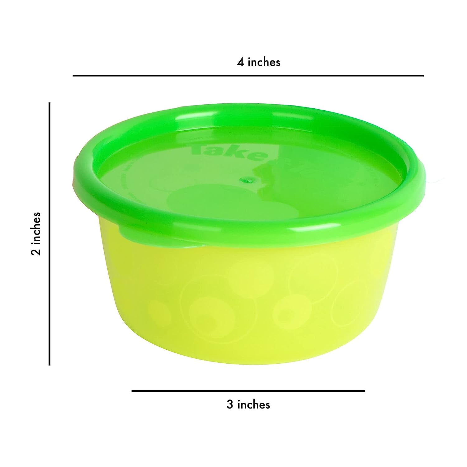 TOMY Take & Toss Toddler Bowls with Lids - 8oz, 6 pack, Colors May Vary  (Y1032)