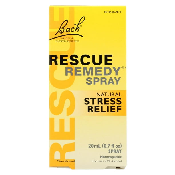 Bach Flower Remedies Essences Rescue Remedy Spray Original Flower 0.7