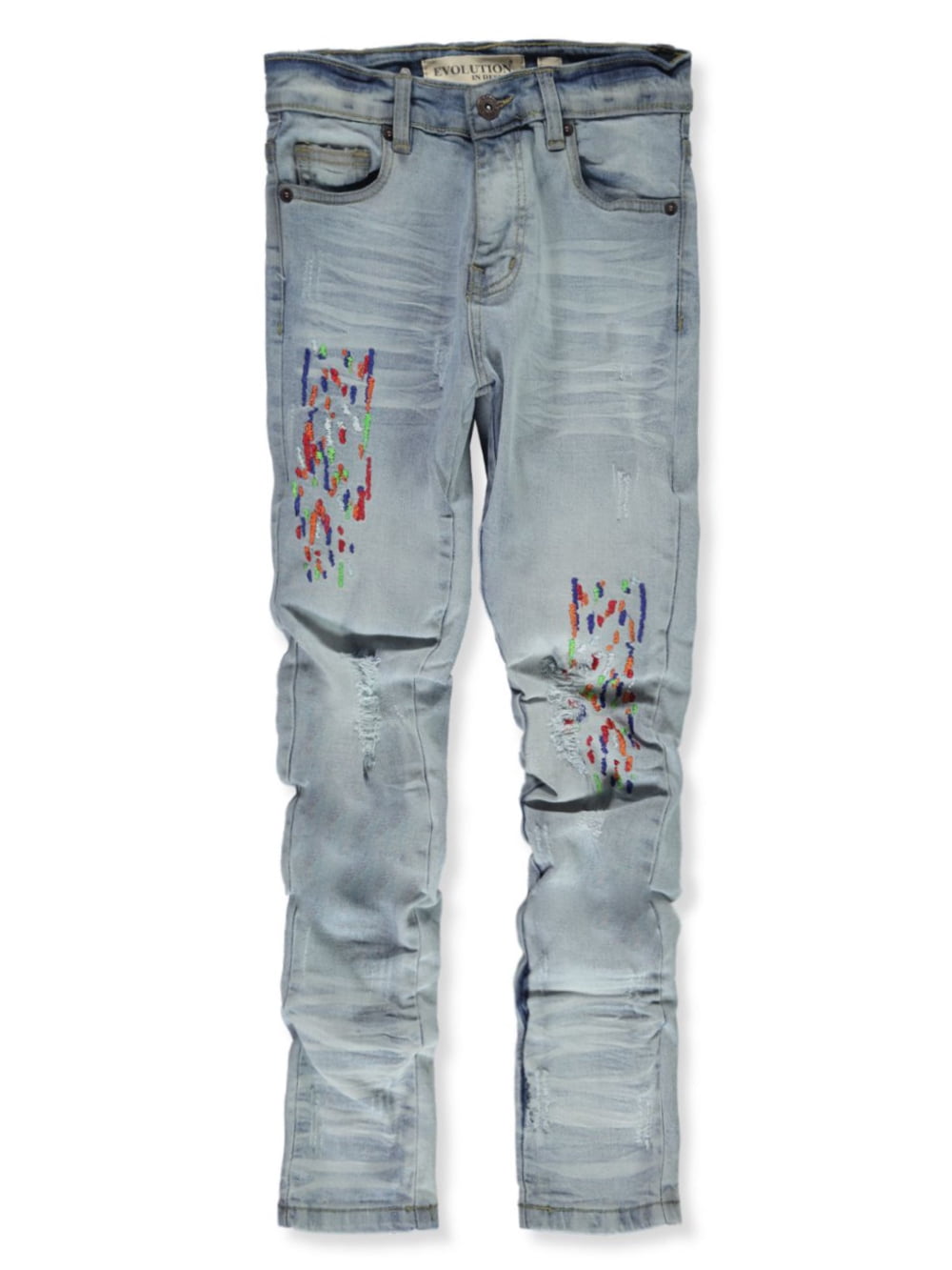 Evolution In Design Boys' Ruched Jeans 