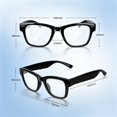 thumbnail image 2 of Men Women AI Smart Glasses, 164 Languages Real-Time Translation, Bluetooth Call Music Playback, Photochromic Lens, UV Blue Light Blocking, Wireless Speaker Voice Recorder, 2 of 10