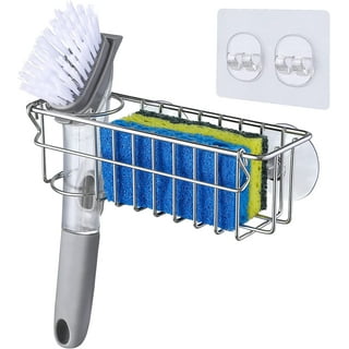 Dawn Dish & Sink Brush, Plastic, 8 Handle, 1 1/2 Bristles, Blue, 3/Pack  (235083)