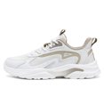 thumbnail image 3 of Men's Breathable Mesh & Synthetic Casual Sneakers, Lightweight Lace-Up Dad Shoes with Chunky Sole, Non-Slip Footwear for Walking, Running, and Everyday Wear, 3 of 10