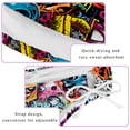 thumbnail image 3 of Graffiti Detachable Sponge Adjustable Strap Bikini Set - Two-Pack Swim Wear One-Piece Swimsuits, 3 of 6