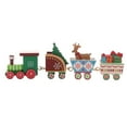 thumbnail image 2 of Jouet de Train de Noël Coloré Sûr Inodore Lisse Ornement Décoratif de Train de Noël pour Table de Maison Cerf, 2 of 5