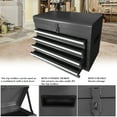 thumbnail image 5 of BCBYou 5-Drawer Rolling Tool Chest Tool Box, Lockable Drawer Organizer(Black), 5 of 6