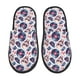 thumbnail image 1 of Balery record rock music Skull Pantuflas de Casa de Felpa Silenciosas con Diseño Estampado, Zapatillas Cómodas Antideslizantes de Algodón para Interior-Medium, 1 of 8