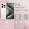 thumbnail image 2 of JETech Magnetic Silicone Case for iPhone 15 Pro Max 6.7-Inch, Compatible with MagSafe, Phone Cover with Camera Lens Full Protection (Pink), 2 of 6