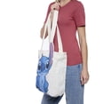 thumbnail image 6 of Disney Stitch Die-Cut Canvas Tote Bag with Shaped Top, 6 of 8