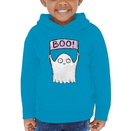 

Boo! Funny Ghost W Sign Hoodie Toddler -Image by Shutterstock 5 Toddler