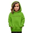 thumbnail image 5 of EANJE Pink Graphic Hoodie for Girls Long Sleeve Jesus Loves You Cute Sweatshirt Drawstring Pullover Trendy Girls Hoodies Kids 10-12 Years Green 11-12Y, 5 of 6