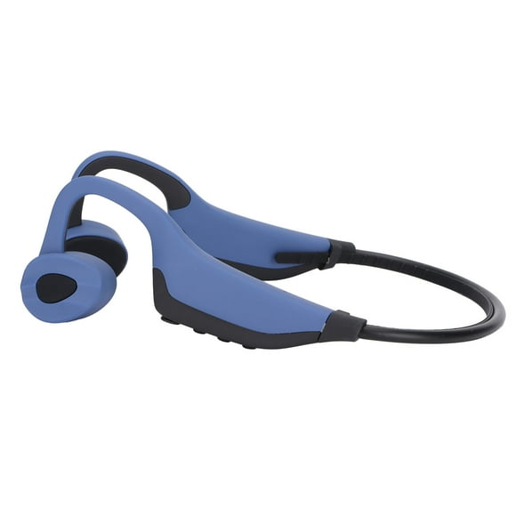 Open Ear Headphones, Waterproof Headphones IPX8 Waterproof Grade Advanced 5.0 Earphones Built-in 16GB Memory Stable And Durable For Home For Gym Blue