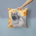 thumbnail image 2 of Fall Design with Dog Fabric Decorative Pillow, 2 of 4