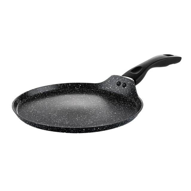 Crepera Antiadherente de Mármol Negro Westinghouse 28cm WCFP0009C28MBB