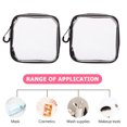 thumbnail image 4 of 2pcs Waterproof Cosmetic Bags Handheld Makeup Bags Personal Care Wash Bags, 4 of 8