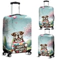 thumbnail image 2 of Happy Mother's Day Best Bulldog Mom Ever Travel Luggage Cover Dog Lover Gifts Idea Suitcase Dust Protective Decor - 03002, 2 of 5