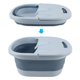 thumbnail image 5 of Lavabo De Baño De Pies Plegable Con Cubo De Remojo De Pies De Silicona PP De Acupuntura De Masaje, 5 of 8